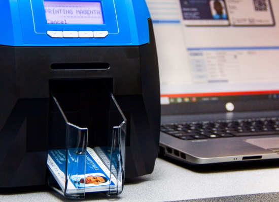 PPC ID Card Printer with Laptop Card Software
