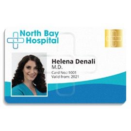 Hospital Staff ID Card